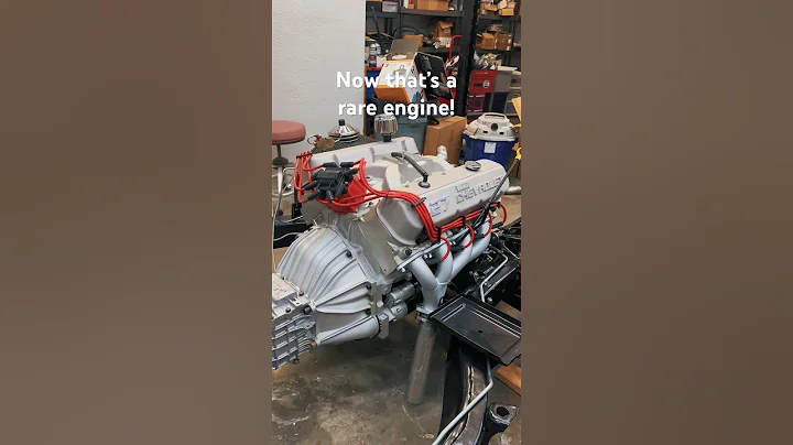 The aluminum ZL1 427 is a RARE engine! #aluminum #427 #zl1 #corvette #rare #motor #engine