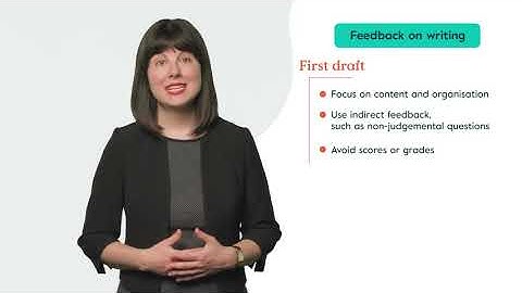 Tips for giving effective feedback to improve your learners’ writing skills