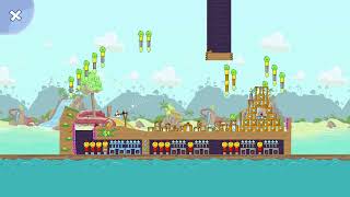 Angry Birds Friends Level 9 Tournament 1805 TWO stars NO POWER-UP walkthrough 2026-08-17