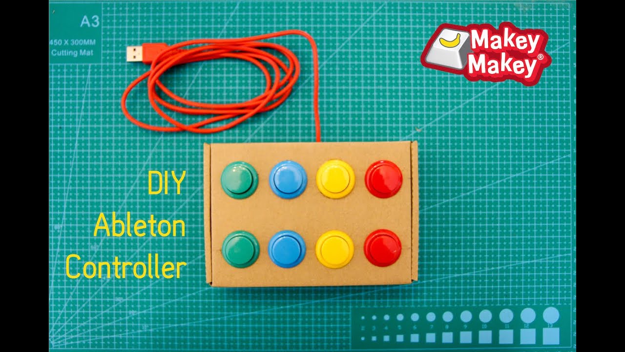 DIY Ableton Controller with Makey Makey by Frazer Merrick