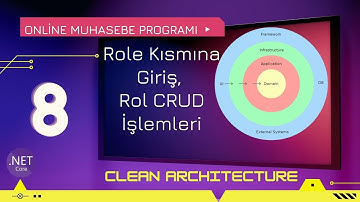 Clean Architecture ve Angular ile Muhasebe Programı 8 - Role Kısmına Giriş, Rol CRUD İşlemleri