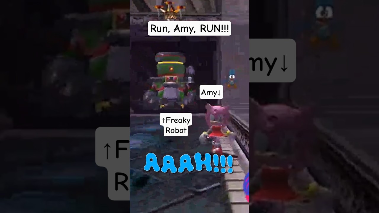 now THAT's a freaky robot, you guys! (so scary DX) #shorts #vtuber