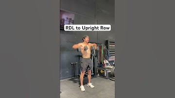 Dumbbell RDL to Upright Row