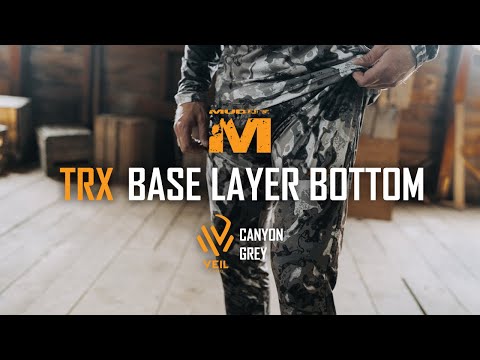 Muddy TRX Base Layer Bottom - Veil Canyon Grey