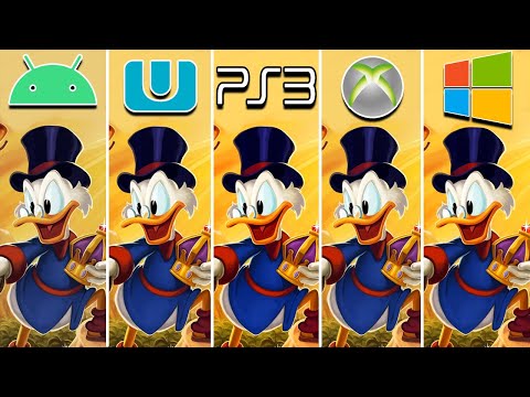 DuckTales Remastered（2013）Android vs Wii U vs PS3 vs XBOX 360 vs PC（どちらが良いですか？）