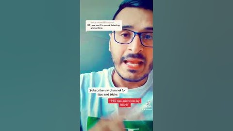 HOW I CAN IMPROVE LISTENING AND WRITING || PTE BY NIKHIL || #nikhilpte #writing #listening #shorts