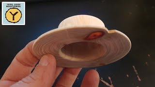 Woodturning a Cypress Hat mock-up, educational!