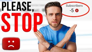 ASKING PEOPLE TO SUBSCRIBE KILLS YOUR YOUTUBE CHANNEL 😱 How to grow and get views FAST & SAFE screenshot 1