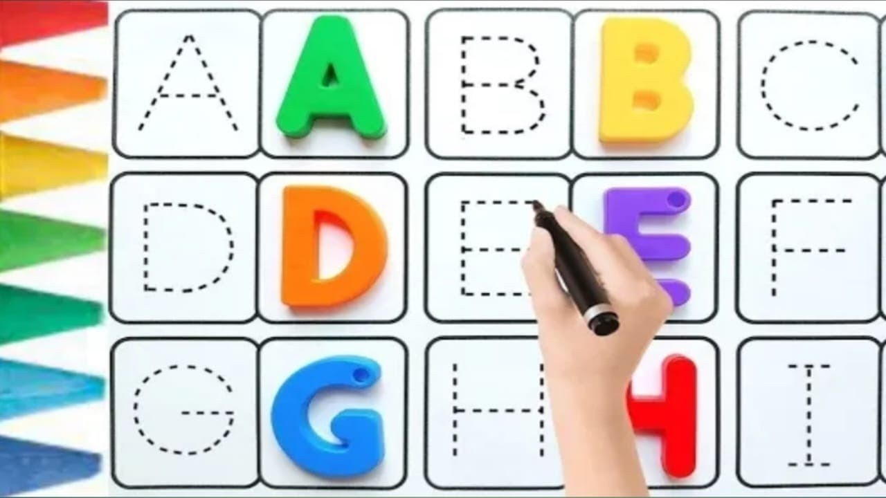 Abcd video |alphabet | ABC kids study - YouTube