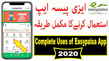 How to use Easypaisa App | Easypaisa App kaise istemal karte hain | Easypaisa App