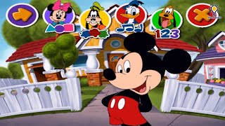 Gameplay Full Game ABC, 123, Colour, Shape - Disney's Mickey Mouse Toddler (2000 PC) - No Commentary screenshot 5