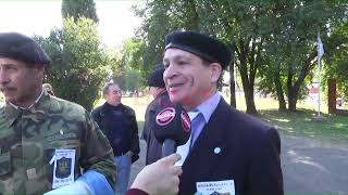 Oficiales, soldados y reservistas del Ejército prestaron Juramento a la Bandera