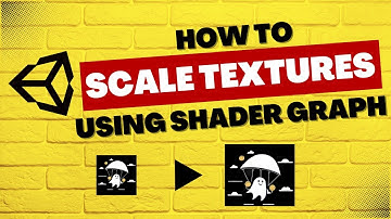 How to Scale Texture in Unity using Shader Graph