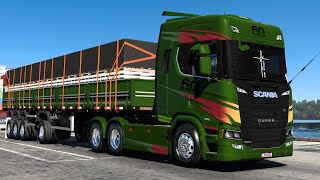 Euro Truck Simulator 2 | Mapa RBR | Scania 500 #ets2mods #G27 1.58