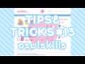 osu!tips&amp;tricks #13 - osu!skills - Wykresy umiejętności!