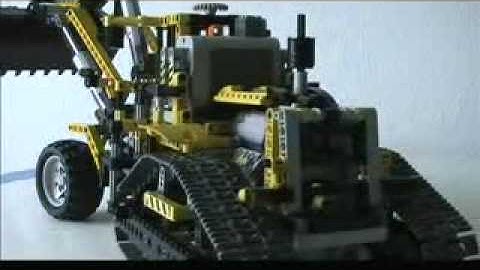 Lego 8265 FrontLoader modified