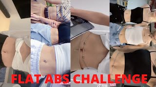 FLAT ABS CHALLENGE ON DOUYIN | SKINNY GIRL | TIKTOK CHINA | CHINESE GIRL | PRETTY GIRL | DIET