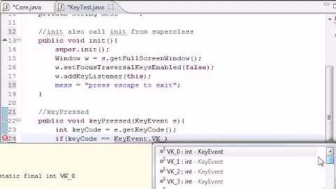 Java Game Development   29   Handling Key Events