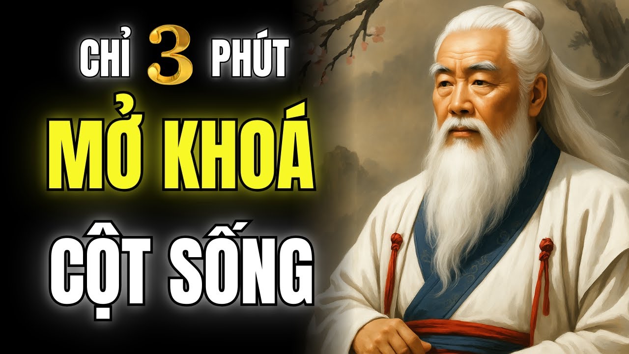 4 Bước Đơn Giản Để Cải Thiện CỘT SỐNG Và Tăng DƯƠNG KHÍ