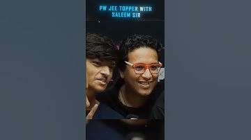 Saleem Sir With IITians😍🔥 #jeewallah #shorts #pw #physicswallah