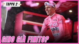 POGACAR vince ad OROPA nel nome di PANTANI - Tappa 2 Giro d'Italia 2024