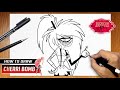 How to draw Cherri Bomb from Hazbin Hotel