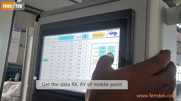 how to program CNC corner cleaning machine ACC120A arch