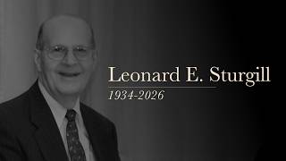 Memorial Service for Leonard Sturgill