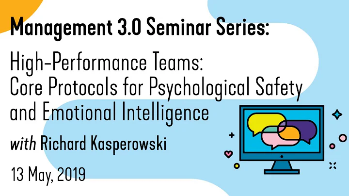 Management 3.0 Seminar on High-Performance Teams w...