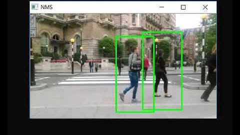 Pedestrian detection using HOG+ linear SVM