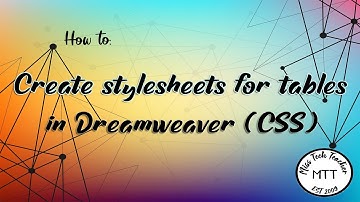 IGCSE ICT (0417) Creating a stylesheet for tables in Dreamweaver