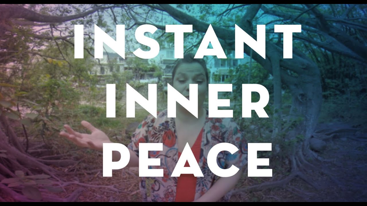How to Feel Peace in a Chaotic World - YouTube