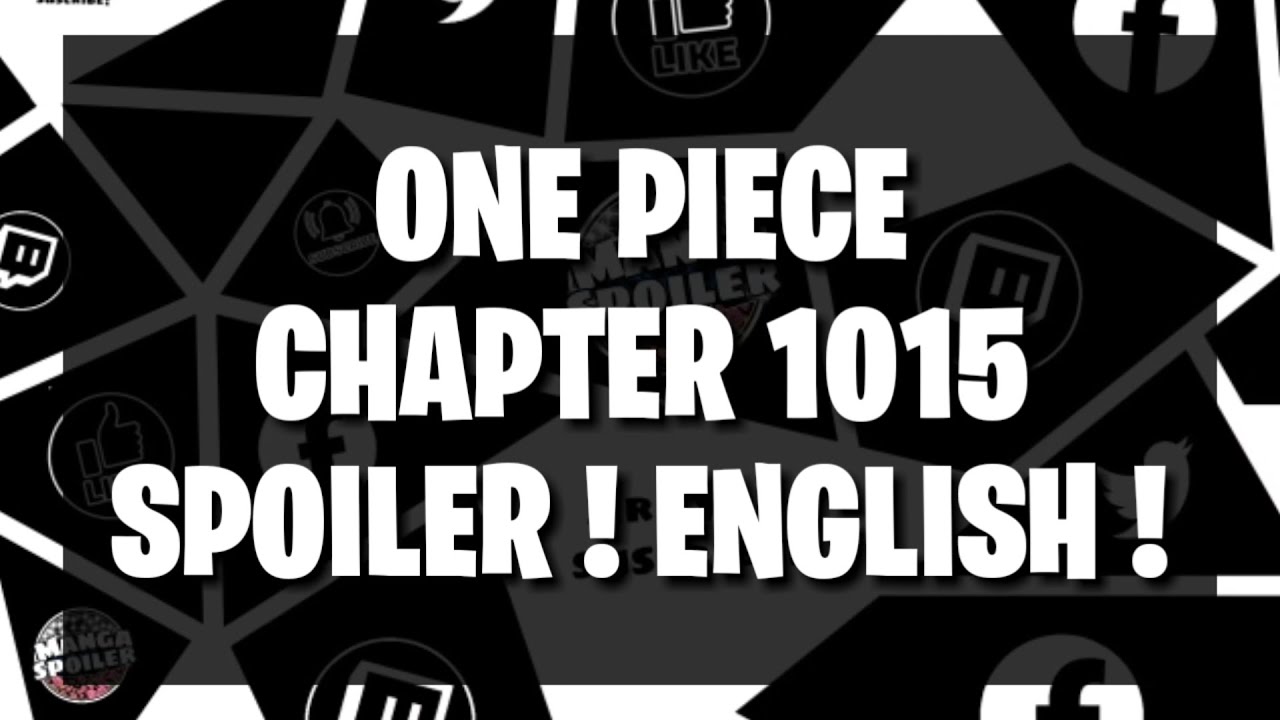 Luffy Is Rescued By Unknown Character One Piece Chapter 1015 Spoiler And Leaks Youtube