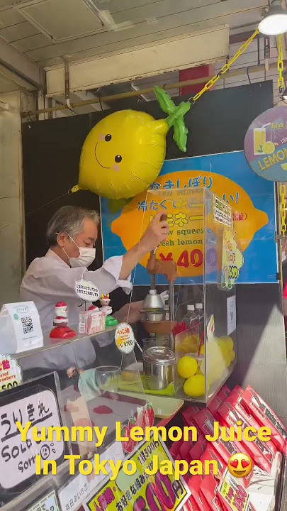 MR. LEMON IN TOKYO JAPAN 🇯🇵