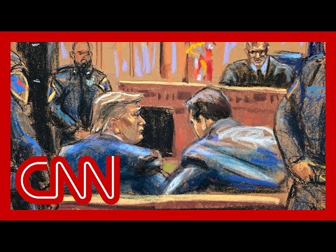 ‘Biting his lower lip’: CNN reporter describes Trump’s demeanor in court.