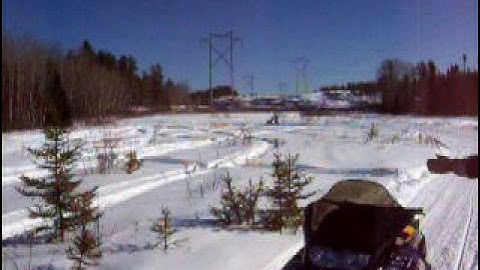 2001 Polaris XC 800 with MBRP race can