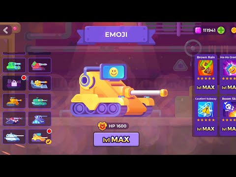 Tank Stars New Tank EMOJI Max Level