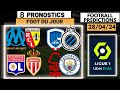 Pronostic foot pronostic ligue 1 premier league  marseille lens monaco 