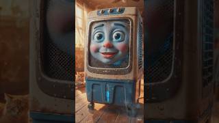 Talking Cooler 😱 | AI Animated Living Cooler | Cinematic 3D #aivideo #shorts