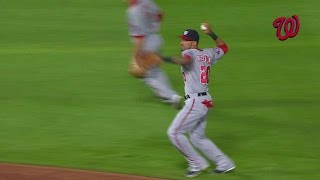WSH@ATL: Desmond spins and fires to first for the out