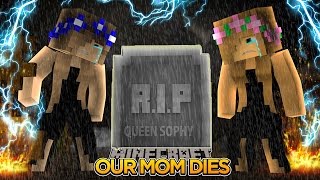 Minecraft - Little Kelly : OUR MOM DIES!