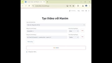 [Streamlit] Tạo video với Manim (Intro)