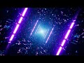 Rotating Neon Light Beam Cyber Tunnel vj background