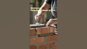 Bricklaying Perfection: A Master at Work