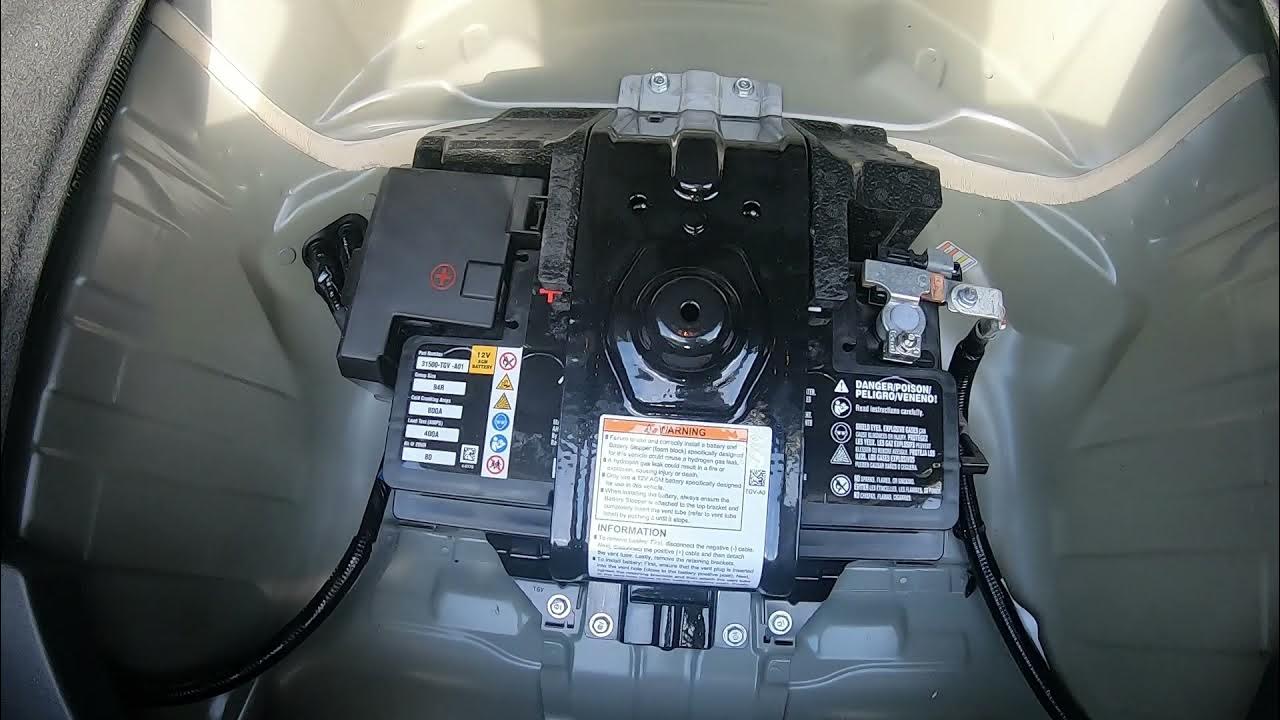 2021 Acura TLX Trunk No Spare Tire! YouTube