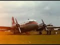 INVICTA AIRWAYS at R A F Manston Airport Kent in 1967 (Dubbed Audio)(Extended footage)