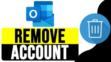 How to REMOVE or DELETE an EMAIL ACCOUNT from OUTLOOK 2024 | Delete Outlook Mail Profile