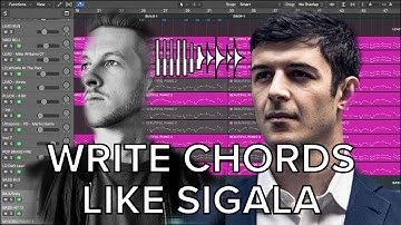 Write Chord Progressions Like SIGALA - 5 Tricks to INSTANTLY IMPROVE Your Progressions