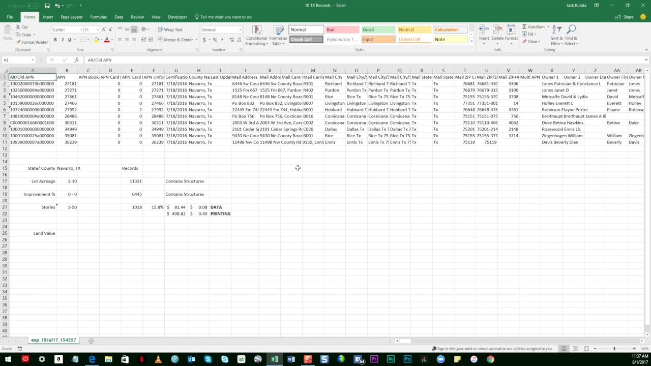 Removing Houses From Your Land Mailer List in RealQuest Pro YouTube