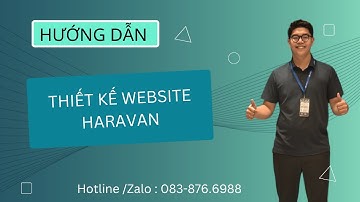 Hướng dẫn dùng thử haravan thiết kế website